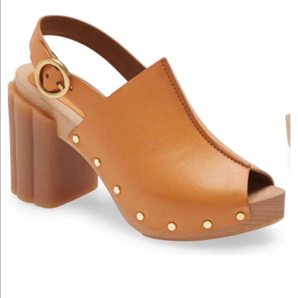 Stella McCartney Daisy slingback platform sandal